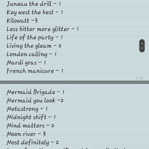 Color Street nail sets